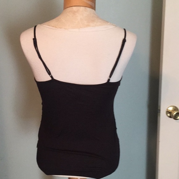 Ruffle front layering camisole.  Size Small - Picture 3 of 5